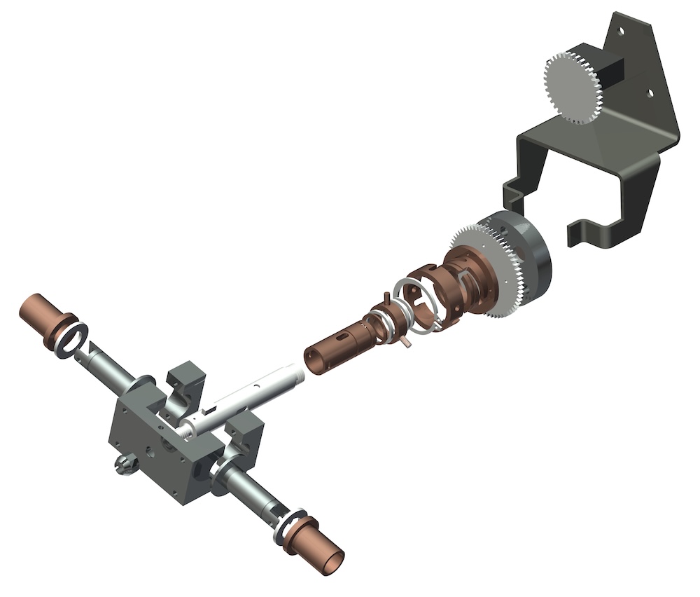 Variable Pitch Exploded CAD View